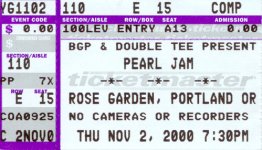 Portland Ticket